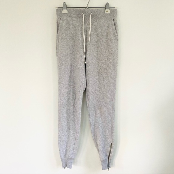 Aerie Gray Tapered Leg Joggers with Zip Detail - Size XS - Picture 1 of 5